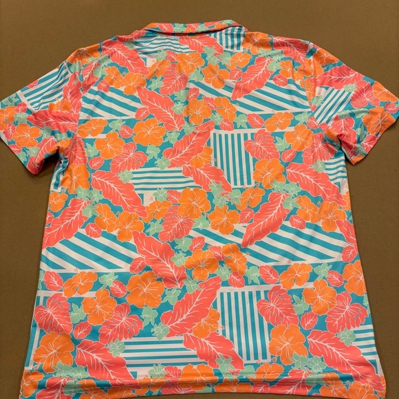 Chubbies The Inspiration Performance Short Sleeve Golf Polo Size Large - Picture 8 of 11